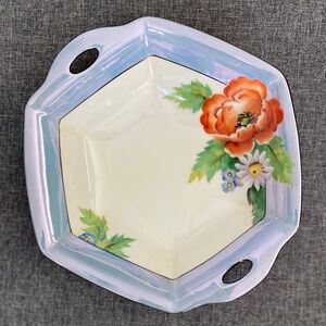 Vintage Japan Lusterware Serving Dish EUC